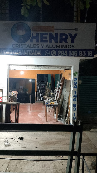 Negocio Cristales Y Aluminios Henry
