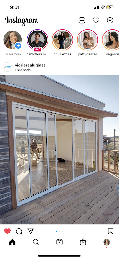 Vidriera Aluglass