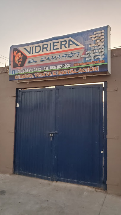 Negocio Vidriera El Camaron