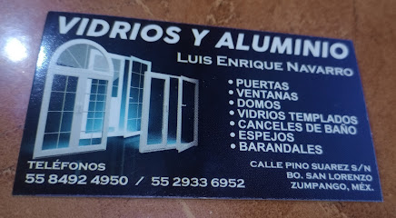 Vidrio Y Aluminio