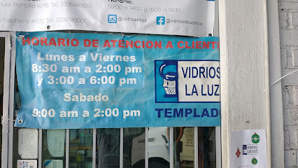 Negocio Vidrios “La Luz”
