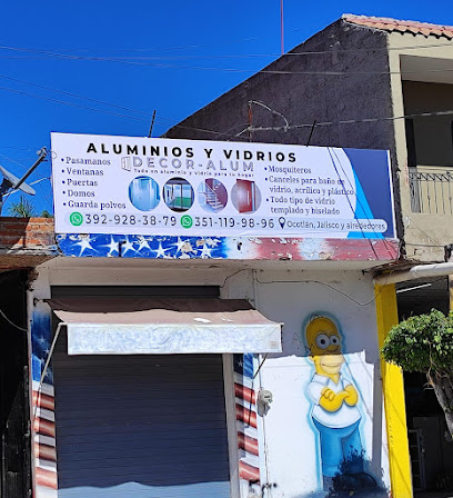 Negocio Vidrios Y Aluminios Decor-Alum